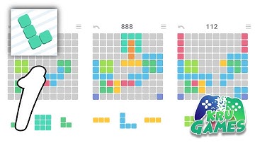 10x10 Block Puzzle Gameplay #1 All Levels (Android, IOS)