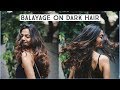 Hair Colour Transformation - Balayage Highlights on Dark Hair | Alisha Mishra