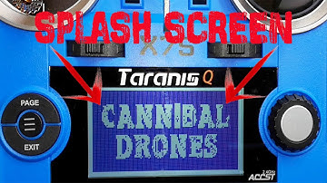 Come cambiare lo SPLASH SCREEN delle radio TARANIS