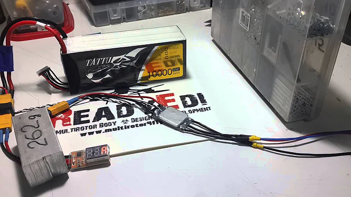 Test ESC HOBBYWING XRotor 40A