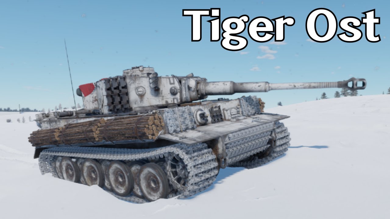 [워썬더] 전쟁기 하나로 낭만 한도초과 ｜ Tiger Ost, 동부전선 티거