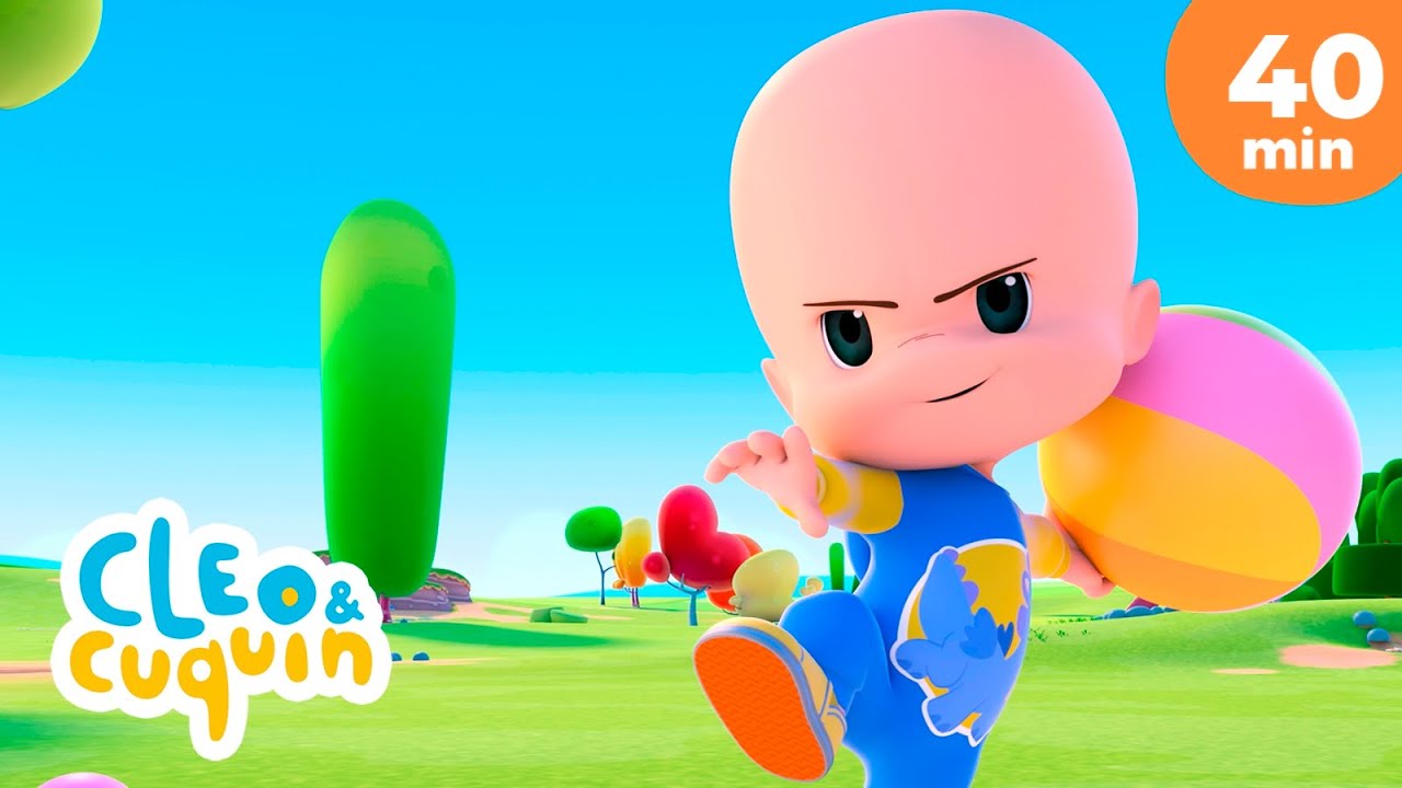 GYM CHALLENGE - Cleo and Cuquin Episodes & Nursery Rhymes