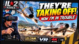 Can I Stop Them Before They Get Airborne? | F-86 Sabre vs Mig15's | IL-2 Korea