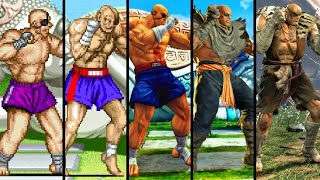 Evolution of Sagat (1987- 2025)