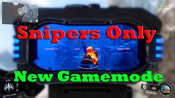 *NEW* Snipers Only Gamemode Now In BLACK OPS 3! - Operation Heatwave
