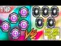 5 Diamonds with 1HP VS 5 Iron Players! - Who Wins?