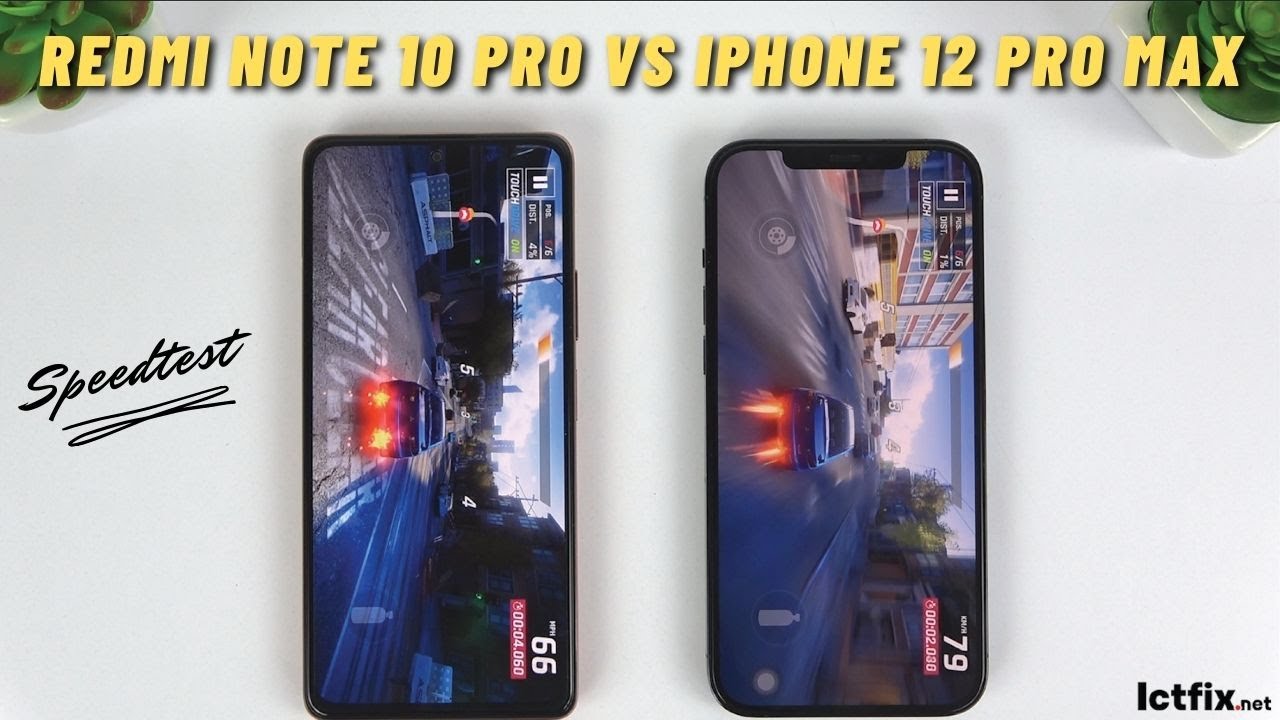 Redmi Note 10 Pro/Max vs iPhone XS Speed Test & Camera Comparison 