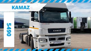 Обзор на грузовой тягач седельный KAMAZ 5490