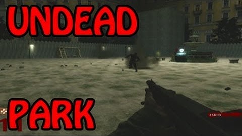 COD WAW Custom Zombies On Undead Park