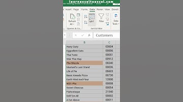 Excel Pro Trick: How to Sort Data by Cell Color in #Excel