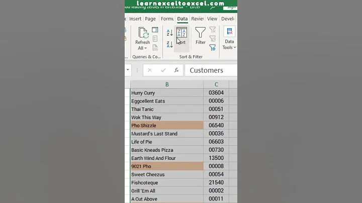 Excel Pro Trick: How to Sort Data by Cell Color in #Excel