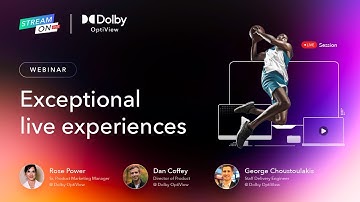 StreamOn Session: Exceptional live experiences that captivate viewers & drive revenue