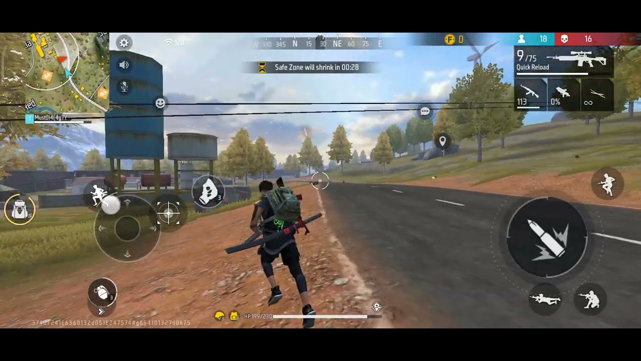 FREE FIRE NEW PLAYER PLAYING FF PRO PLAYER - YouTube