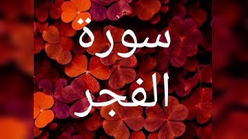 سورة الفجر - تلاوة أبو بكر الشاطري
