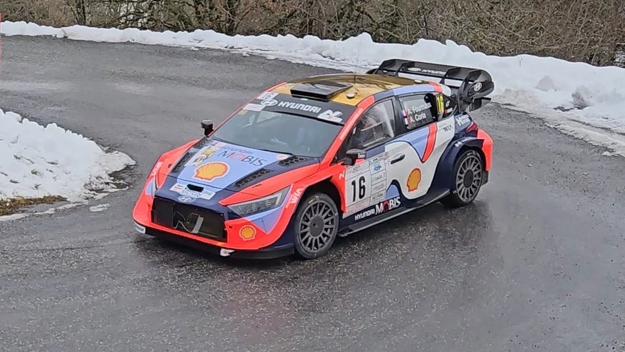 10ème rallye hivernal du Dévoluy 2025 moderne (ES1 et 4), shows