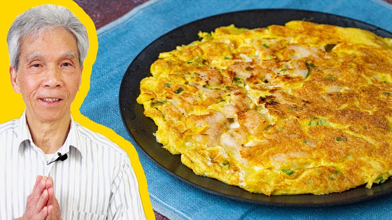 😍 Dad's AMAZING Fish Omelettes (鱼肉煎蛋)!