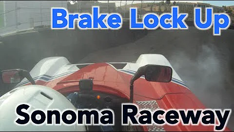 Brake lock up - Sonoma Hairpin - Spec Racer Ford