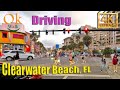 4k driving clearwater beach florida march 2024