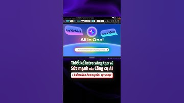 Cách thiết kế Slide phô diễn sức mạnh của công cụ Al = Animation #PowerPoint siêu mượt ✨