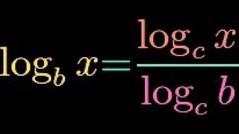Logarithmic Change of Base Identity
