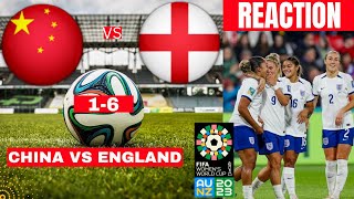 China vs England Women 1-6 Live Stream FIFA World Cup Football Match Score YouTube Highlights 中国足球