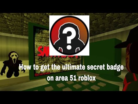 How To Get The Ultimate Secret Badge On Area 51 Roblox YouTube Hqdefault 