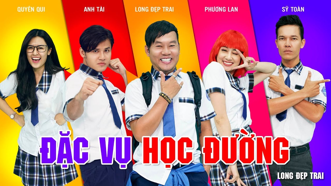 Phim đội đặc nhiệm học đường | Đặc Vụ Học Đường – Long Đẹp Trai, Phương Lan, Anh Tài, Sỹ Toàn, Quyên Qui | Phim học đường 2020