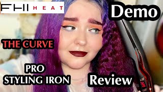FHI Heat THE CURVE Pro Styling Iron | Review & Demo
