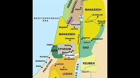 Numbers 34 (Boundaries of the land once conquered)