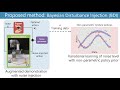 Bayesian Disturbance Injection: Robust Imitation Learning of Flexible Policies