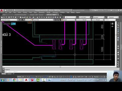 ✔ Autocad Nội Thất - Buổi 7 Mặt Bằng Công Tắc Ổ Cắm - Autocad PhuongTk | NESA iCAD