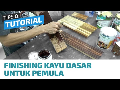  Finishing  Kayu  Untuk Pemula Metode Jenis Teknik  