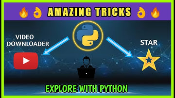 Download YouTube videos using python | Create Spiral Star using Python| #python programming