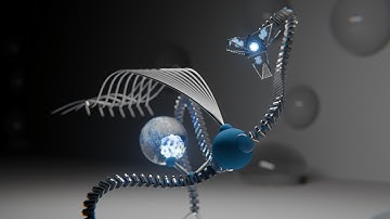 Robotic Bird in Blender – Part 4 | Environment, Lighting & Materials