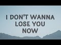 Justin Timberlake - I don't wanna lose you now (Mirrors) (Lyrics)
