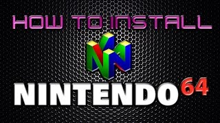 HYPERSPIN - NINTENDO 64 setup guide!