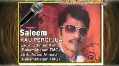 KAU PERGI JUA~Saleem (karaoke 🎤 no vocal)