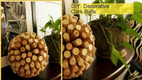 Top 10  DIY Crafts With Wine Corks