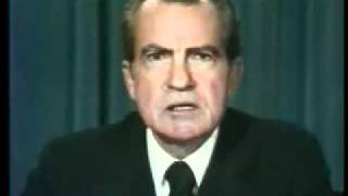 President Nixon Announces his Resignation, 8/8/74