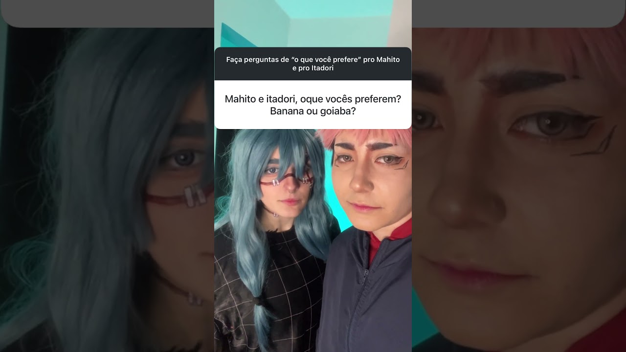 ITADORI E MAHITO RESPONDEM!! #cosplay #jujutsukaisen @Nandalorenzine