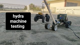 power Full rc hydra machine testing time subscribe to my channel pind de vlog