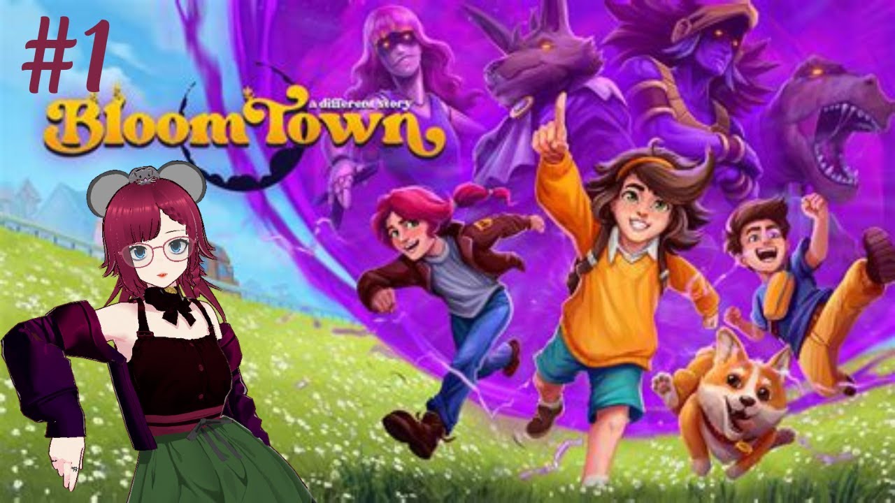 Bloomtown Begins! A "chill" monster collector RPG