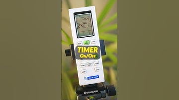 Blue Star Air Conditioner Remote Control Operation ❄ Timer ON/OFF ❄ #shorts #tipsandtricks