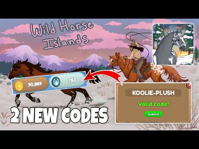 Wild horse Islands Roblox redeem code new, Wild horse Islands redeem code