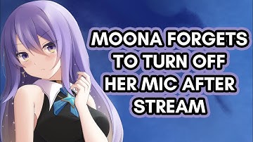 Moona Forgets to Turn off the Mic After Stream [HololiveID] [English Sub]