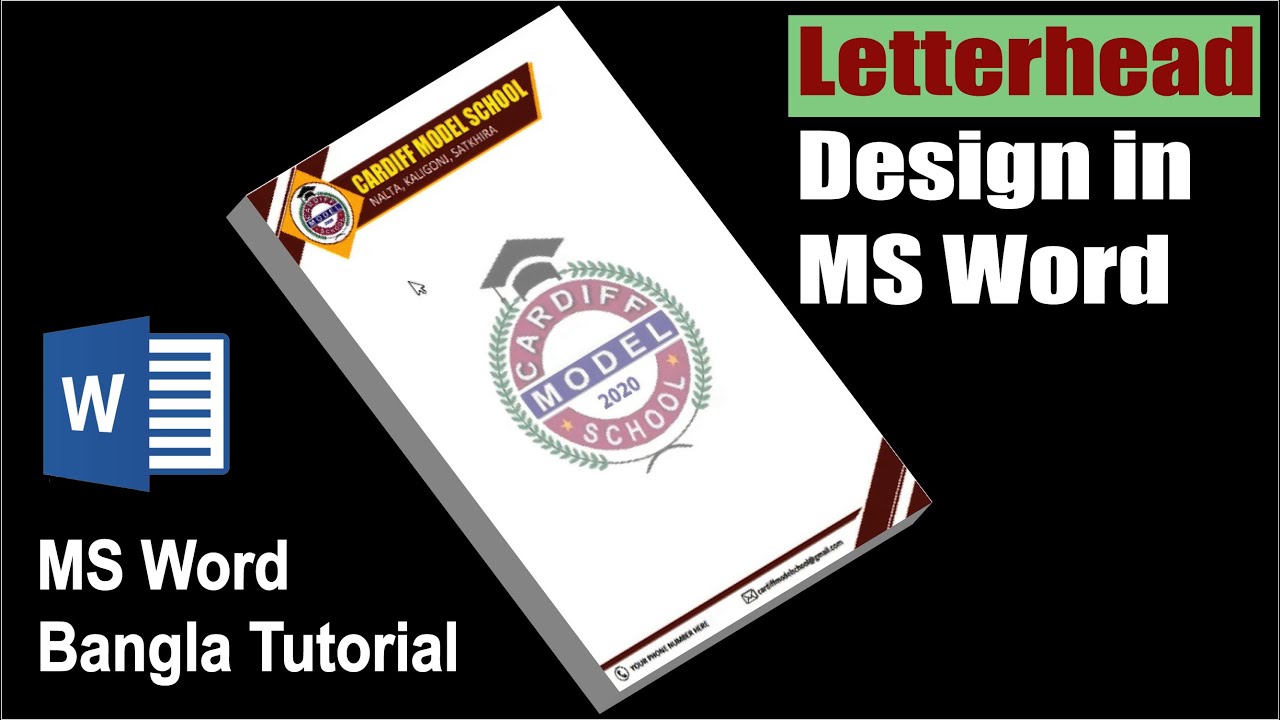 Letterhead Design In Word II How To Letter Pad Design In Word II letterhead-design-in-word-ii-how-to-letter-pad-design-in-word-ii