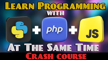 Learn Coding With Python, JavaScript and PHP at the same time! | For Beginners + Practical Project
