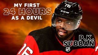 NHL All Star Shares His First Day As A New Jersey Devil | P.K. Subban Vlogs