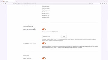Call Forwarding Personal Inbound Routing