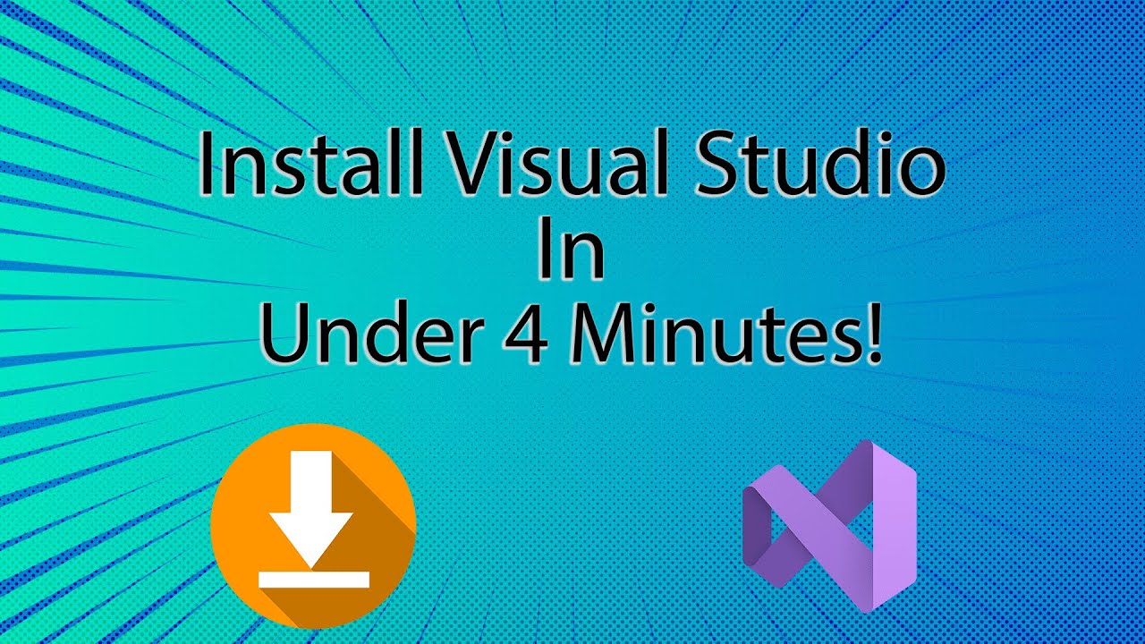 how-to-install-visual-studio-in-under-4-minutes-youtube